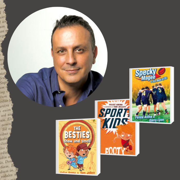 Author face and book cover