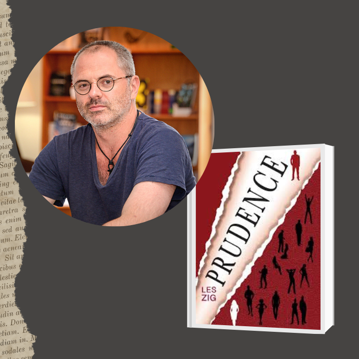 Author face and book cover